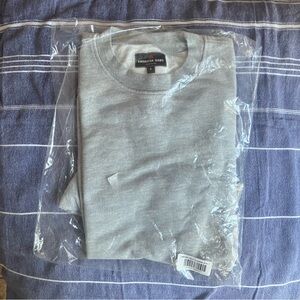 American Giant French Terry Crew Sweatshirt Ash Heather, Small